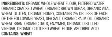 Naked Organic Bread 100% Whole Wheat - 26 OZ - Image 4