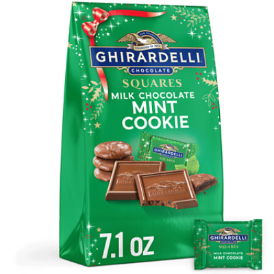 Milk Chocolate Mint Cookie Squares Lg - 7.1 OZ - Image 1