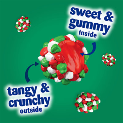 NERDS Gummy Clusters Frosty Holiday Red and Green Candies Share Pouch - 3 Oz - Image 2
