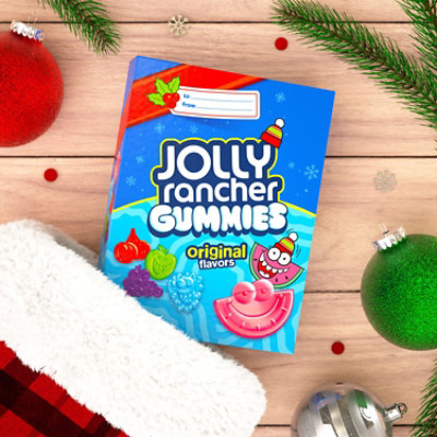JOLLY RANCHER Gummies Original Fruit Flavored Christmas Candy Gift Box - 6 Oz - Image 4