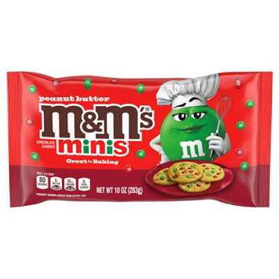 M&ms Minis Peanut Butter Christmas - 10 OZ - Image 3