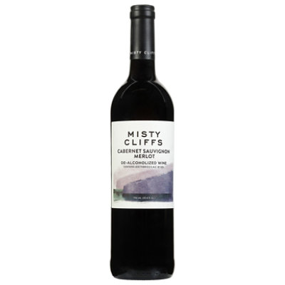 Misty Cliffs Non Alcoholic Cabernet Sauvignon Merlot Wine - 750 ML - Image 2