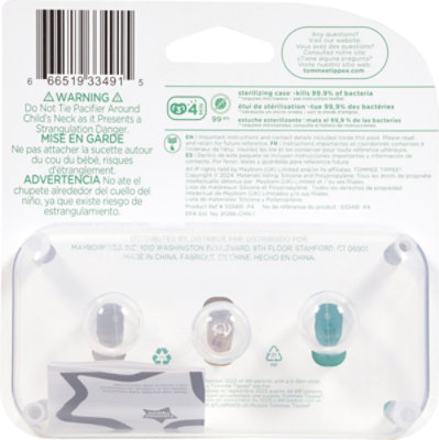Tommee Tip Fun Sty Gl In Drk Paci 18-36m - 3 CT - Image 3