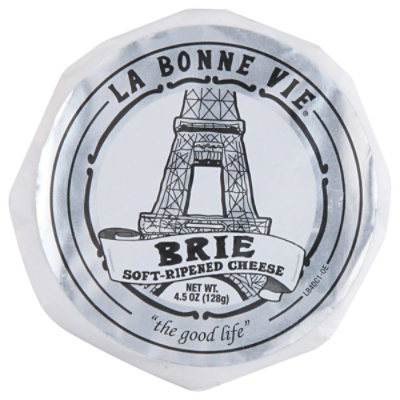 La Bonne Vie Brie Cheese - 4.5 OZ - Image 1