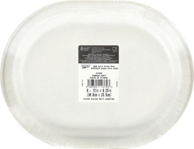 Creative Oval Platter Pumpkin Party - 8 CT - Image 3