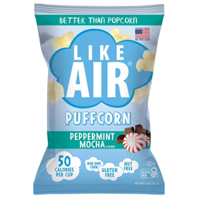 Like Air Puffcorn Peppermint Mocha 4oz - 4 OZ - Image 1