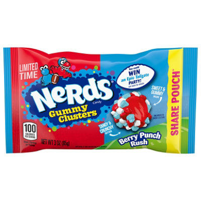Nerds Lto Gummy Clusters Berry Punch Rush 3oz - 3OZ - Image 4