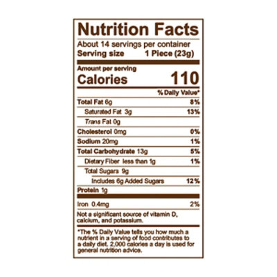 Fannie May Premium Milk Chocolate Pixies with Caramel and Pecans Holidat Gift Box - 11.2 Oz - Image 3