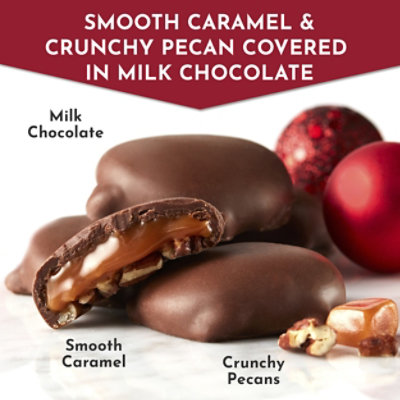 Fannie May Premium Milk Chocolate Pixies with Caramel and Pecans Holidat Gift Box - 11.2 Oz - Image 5