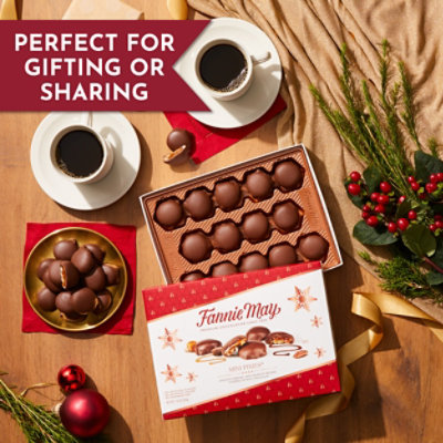 Fannie May Mini Pixies Premium Caramel Chocolate with Pecans Holiday Gift Box - 7.16 Oz - Image 3