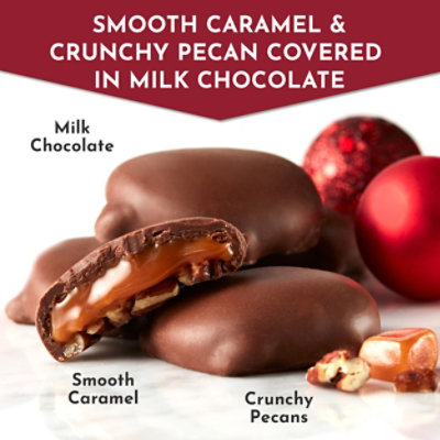 Fannie May Mini Pixies Premium Caramel Chocolate with Pecans Holiday Gift Box - 7.16 Oz - Image 5