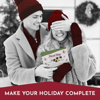 Fannie May Mint Meltaways Chocolate Candy with Milk Chocolate Pastel Coating Gift Box - 7.28 Oz - Image 2