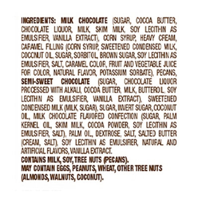 Fannie May Premium Assorted Caramel and Milk Chocolate and Holiday Gift Box - 4.6 Oz - Image 4