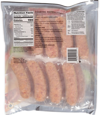 Marcangelo Mild Italian Sausage - 39.36OZ - Image 5