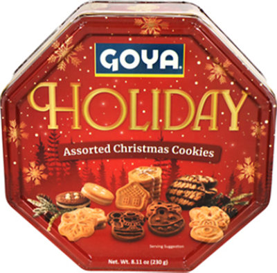Goya Assorted Cookies 8.11 Oz. Holiday - 8.11 OZ - Image 1
