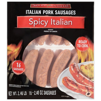 Marcangelo Hot Italian Sausage - 39.36OZ - Image 1