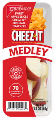 Cheez It Medley Sweet Apple Slices And Cheez-it Cheddar Crackers 2.3oz - 2.3 OZ - Image 1