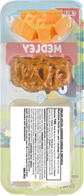 Bluey Medley Peeled Apples Slices Cheese And Pretzels 2.5oz - 2.5 OZ - Image 5