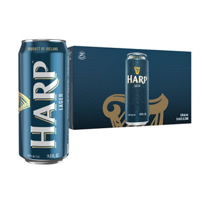 Harp 8-14.9 Fl Oz In Cans - 8-14.9 FZ - Image 1