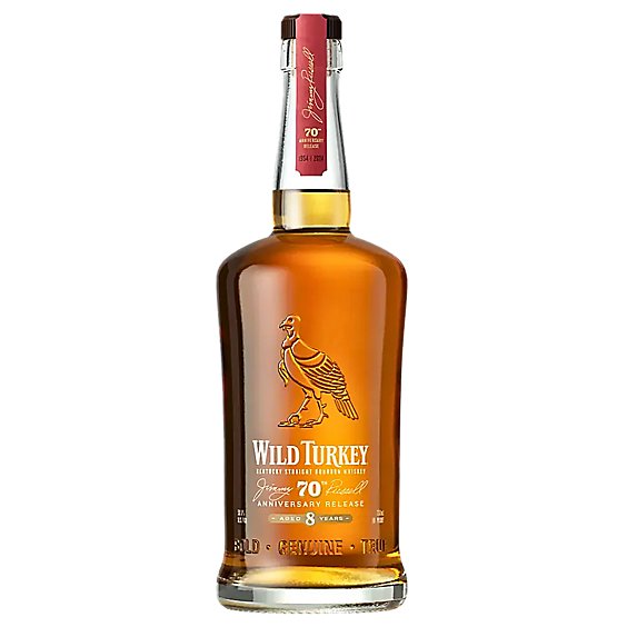 Wild Turkey Jimmy Russell 70th Anniversary 750 Ml - 750 ML Wild Turkey Jimmy Russell 70th Anniversary 750 Ml - 750 ML