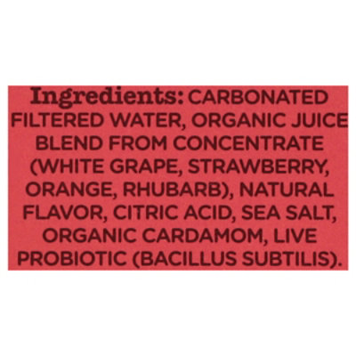 Culture Pop Probiotic Strawberry Rhubarb 4-12fz - 4-12 FZ - Image 5