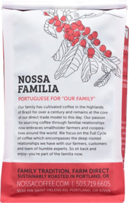 Nossa Familia Teodoro's Italian Roast, Whole Bean - 12 OZ - Image 3