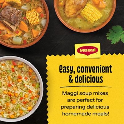 Maggi Sopas Caseras Dehyrdrated Soup Chicken 12x3.03oz - 3.034OZ - Image 2