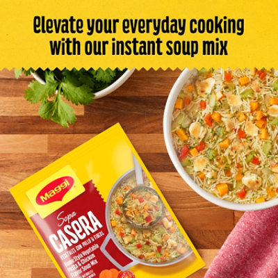 Maggi Sopas Caseras Dehyrdrated Soup Chicken 12x3.03oz - 3.034OZ - Image 3