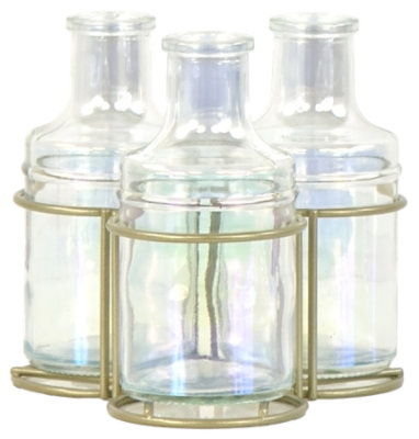 Overjoyed Boutique Luster Trio Vase - Each - Image 1