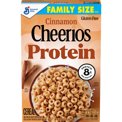 Cheerios Protein Cinnamon Family Size Breakfast Cereal - 15 Oz - Image 2