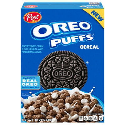 Post Oreo Puffs Cereal 10 Ounce - 10 OZ - Image 3