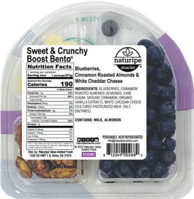 Naturipe Snacks Sweet & Crunchy Boost Bento - 3.2 OZ - Image 5