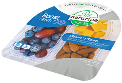 Naturipe Snacks Classic & Sharp Boost Bento - 3.2 OZ - Image 2