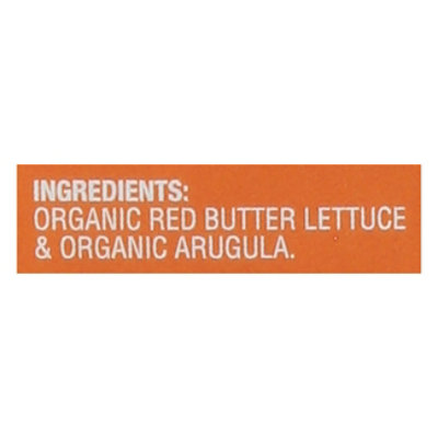 O Organics Lettuce Red Baby Butter & Arugula 5 Oz - 5 Oz - Image 3