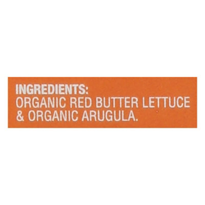 O Organics Lettuce Red Baby Butter & Arugula 5 Oz - 5 OZ - Image 3