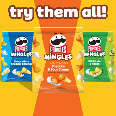 Pringles Mingles Puffed Snacks Cheddar and Sour Cream Cheese Puffs - 5.5 Oz - Image 8