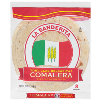 La Banderita Comalera Tortilla 8ct - .96 LB - Image 1