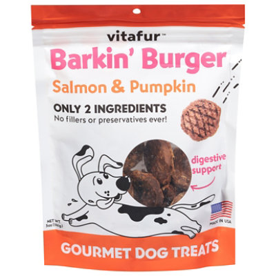 Barkin Burger Salmon & Pumpkin - 5 OZ - Image 3