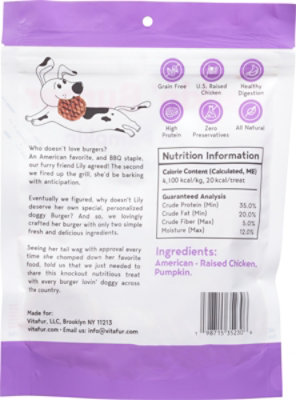 Barkin Burger Chicken & Pumpkin - 5 OZ - Image 4