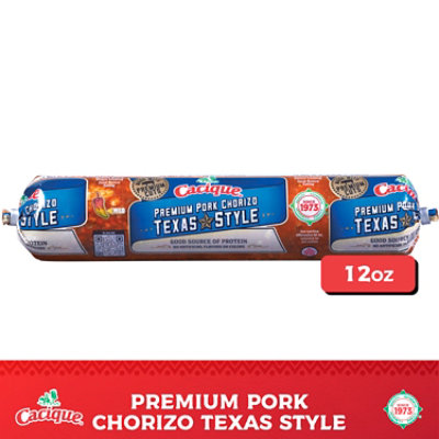 Cacique Premium Pork Texas-style Chorizo 12oz - 12 OZ - Image 2