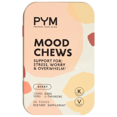 Original Mood Chew V Berry 20 Ct Tin - 20 CT - Image 2