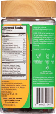 Jugo Energy Plus Superfoods Gummies 40ct Jar - 40 CT - Image 5