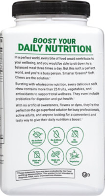 Force Factor Smarter Greens Superfood Soft Chews, Summer Berry - 60 CT - Image 4