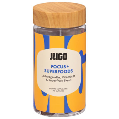 Jugo Focus Superfoods Gummies - 40 CT - Image 2