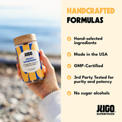 Jugo Focus Superfoods Gummies - 40 CT - Image 7