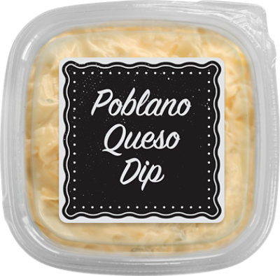 Queso Poblano Dip - 10 OZ - Image 1