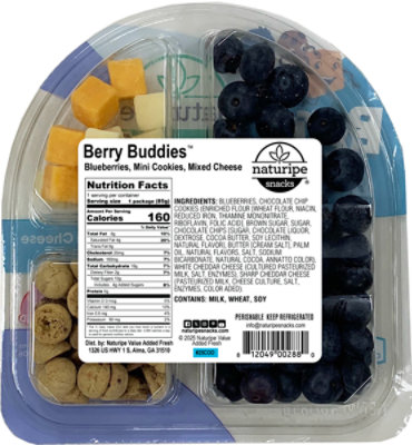 Naturipe Berry Buddies Berries, Cookies & Cheese Snacks - 3 Oz - Image 5