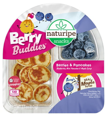 Naturipe Snacks Berry Buddies Berries & Pancakes 2.1 Oz - 2.1 OZ