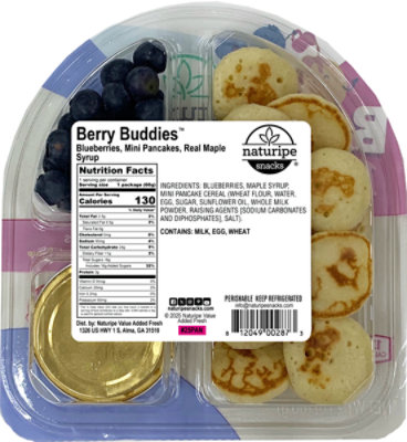 Naturipe Snacks Berry Buddies Berries & Pancakes 2.1 Oz - 2.1 OZ - Image 5
