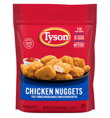 Tyson Fully Cooked Chicken Nuggets 29 Oz - 29 OZ - Image 1